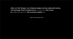 Desktop Screenshot of paulferragut.com